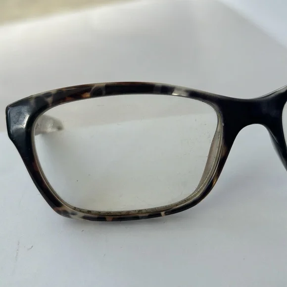Fendi glasses frame, black brown gray marbling with gold legs and Fendi logo - Picture 3 of 8
